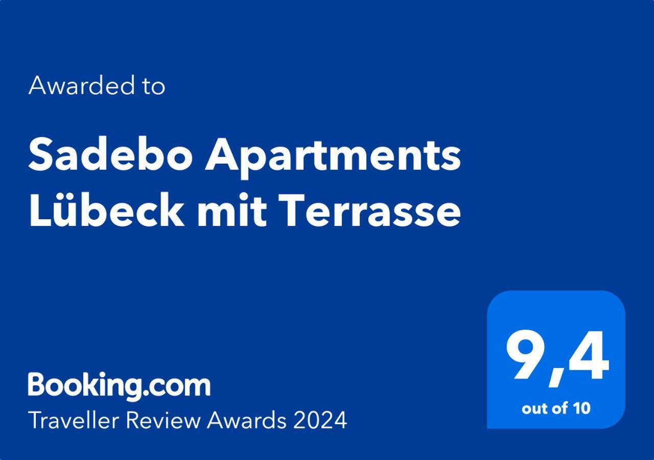 Sadebo Apartments Luebeck Mit Terrasse Oder Balkon Εξωτερικό φωτογραφία